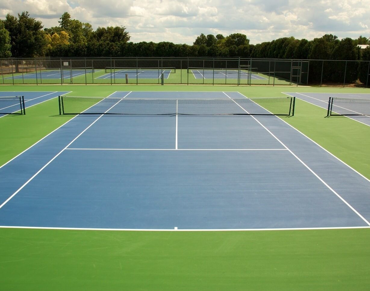 thi công sân tennis