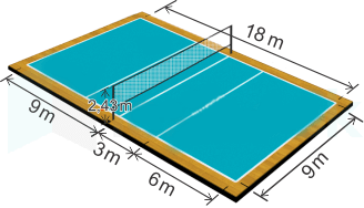 kich thuoc san bóng chuyền